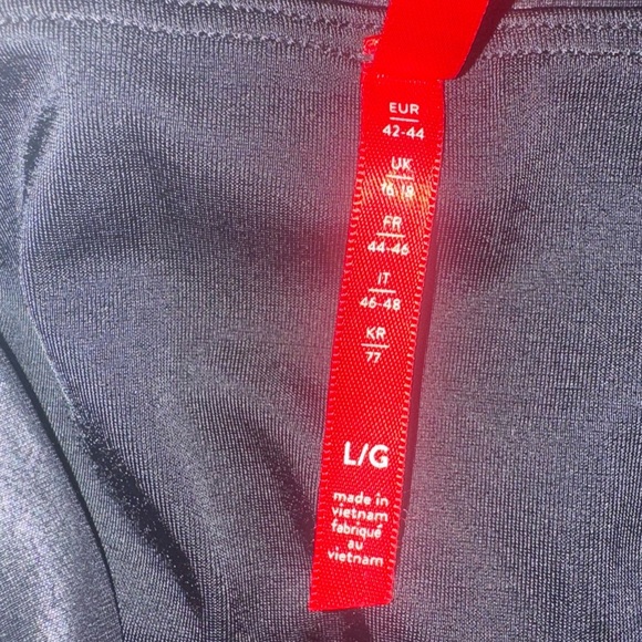 SPANX by Sara Blakey Faux Leather Black Leggings Women’s Size Large - Picture 9 of 11